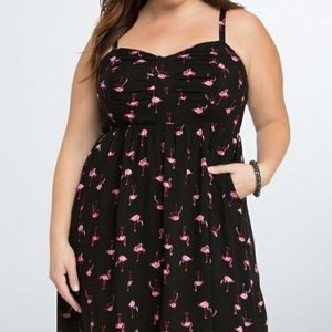 Torrid Pink Flamingo Dress